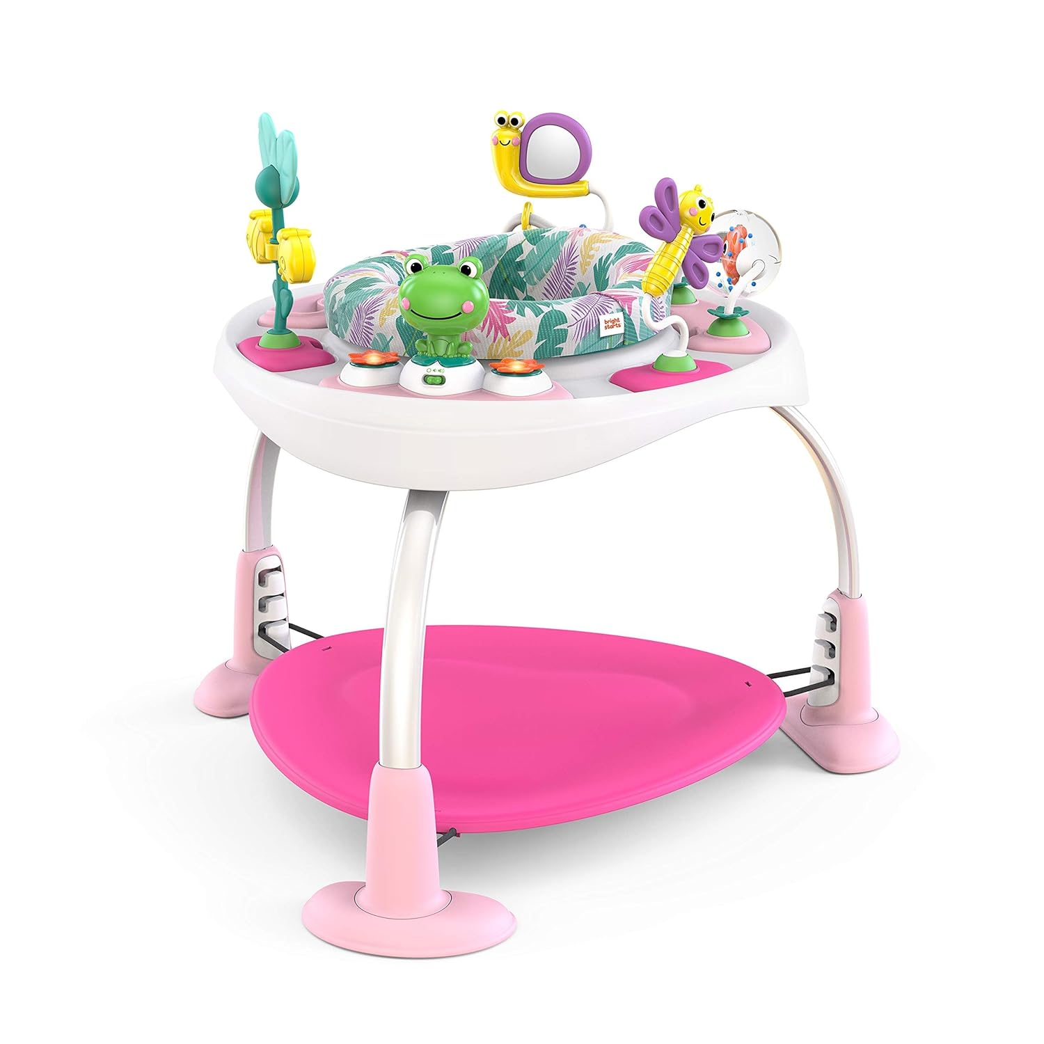 2026 Bright Starts Bounce Bounce Baby 2-in-1 Activity Jumper & Table – Playful Palms
