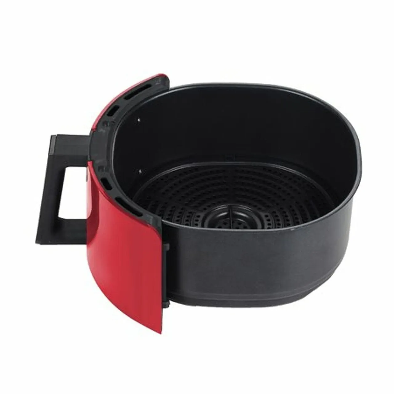 GoWISE GW22957 7-Quart Electric Air Fryer with Dehydrator and Stackable Racks in Red and Black