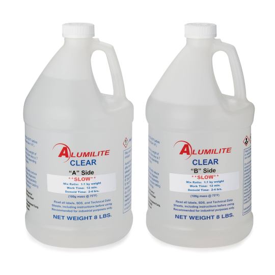 2026 Alumilite Clear (Slow) 12 Minute Casting Resin 16 Pound Kit - Woodcraft 10141