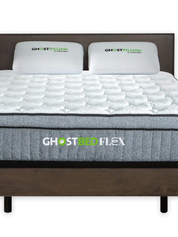 2026 Ghostbed – Flex 13′′ Profile Mattress-Queen – White