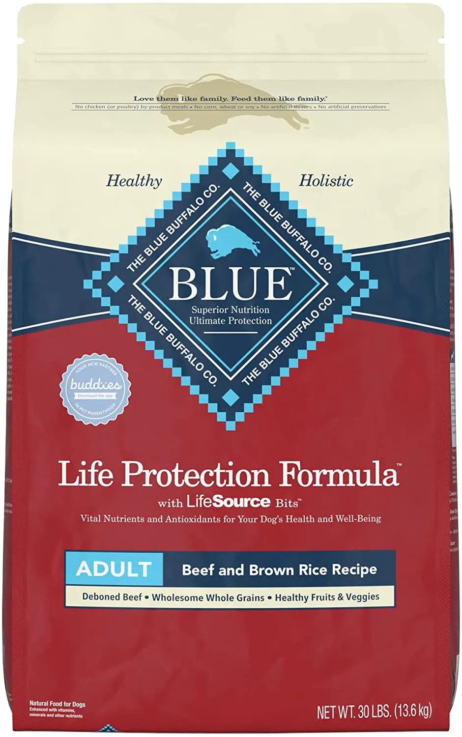 Blue Buffalo Life Protection Formula Natural Adult Dry Dog Food
