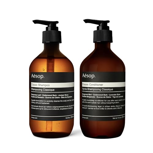 2026 Aesop Classic Shampoo & Conditioner | Hydrates and Softens Hair | Paraben  Cruelty-free & Vegan | 16.9 oz