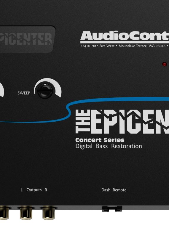 2026 AudioControl – The Epicenter Concert Series Digital Bass Restoration Processor – Black