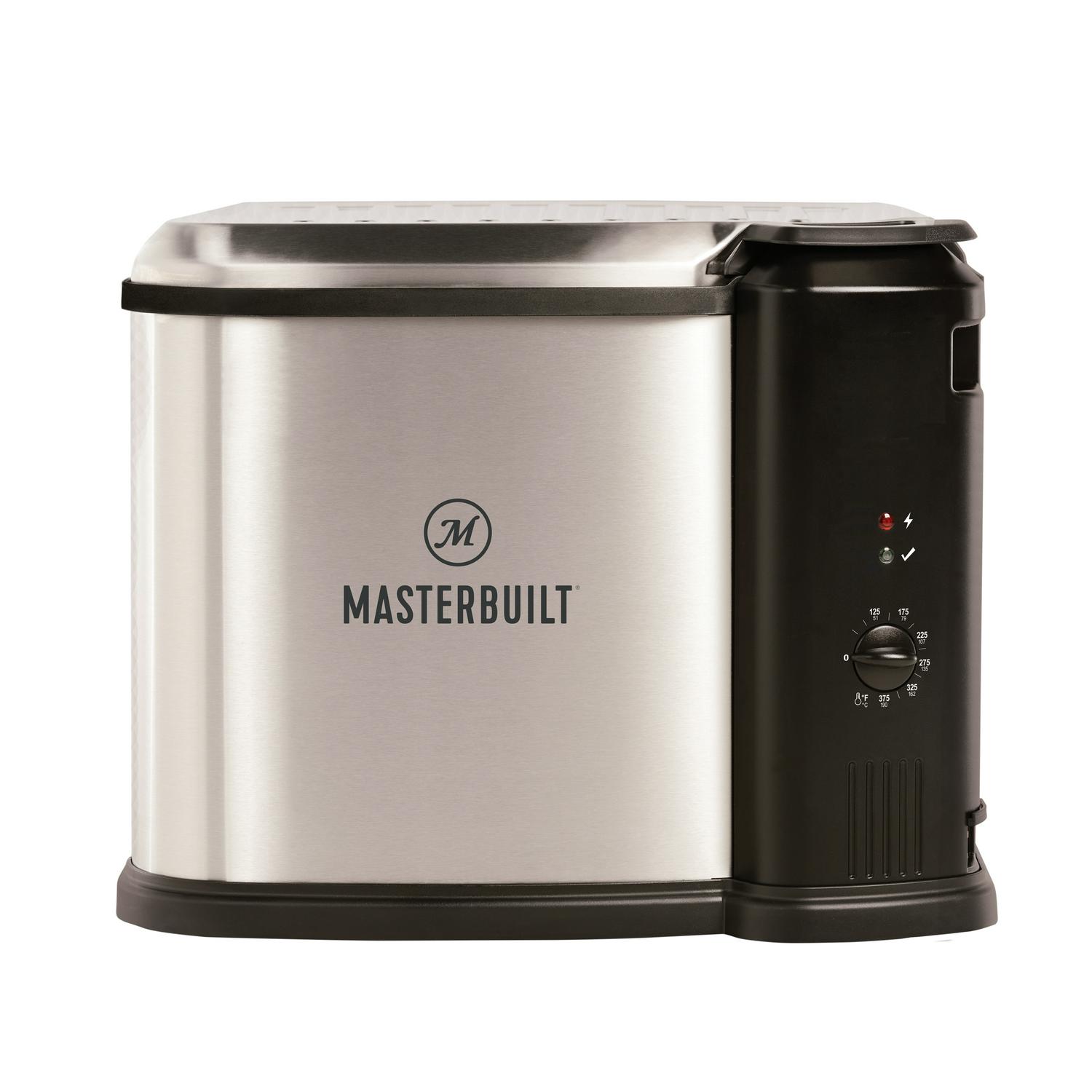 2026 Masterbuilt 10 Liter XL Electric Fryer, Boiler, Steamer in Silver