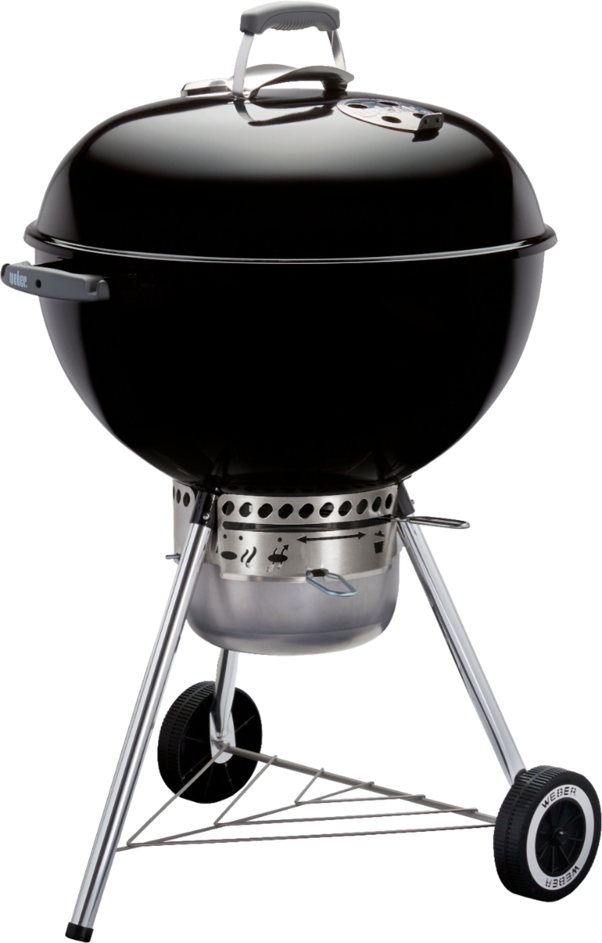 2026 Weber – 22 in. Original Kettle Premium Charcoal Grill – Black