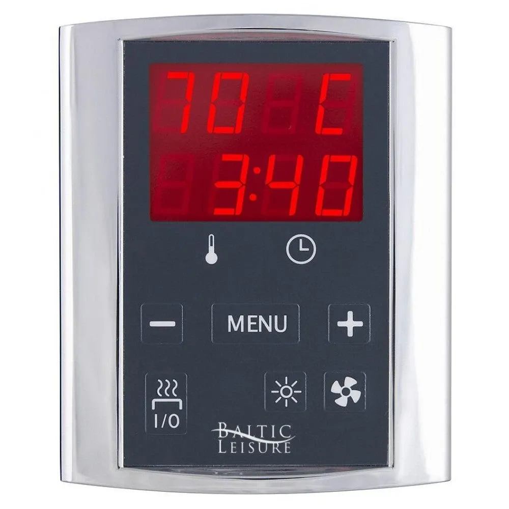 HARVIA CLUB12G 208V SAUNA HEATER w/ Griffin Control and Power Unit