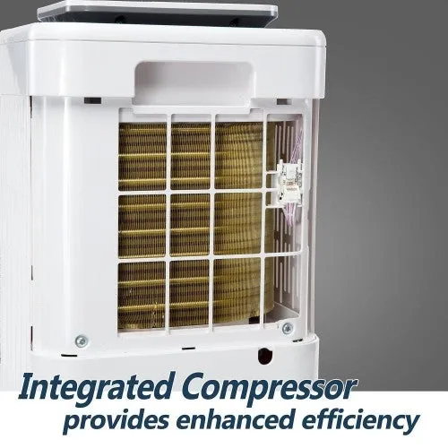 Ivation 11 Pint Small Compressor Dehumidifier – with Continuous Drain Hose for Smaller Spaces, Bathroom, Attic, Crawlspace and Closets – for Spaces Up to 216 Sq/Ft