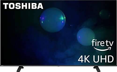 2026 TOSHIBA 50-inch Class C350 Series LED 4K UHD Smart Fire TV with Alexa Voice Remote (50C350LU  2023 Model)