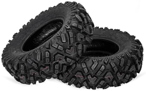 2026 FORERUNNER 25×8-12 ATV Tires  All Terrain 6PR 25x8x12 ATV UTV Trail Mud Sand Off-Road Tires (Pack of 2  Tubeless)