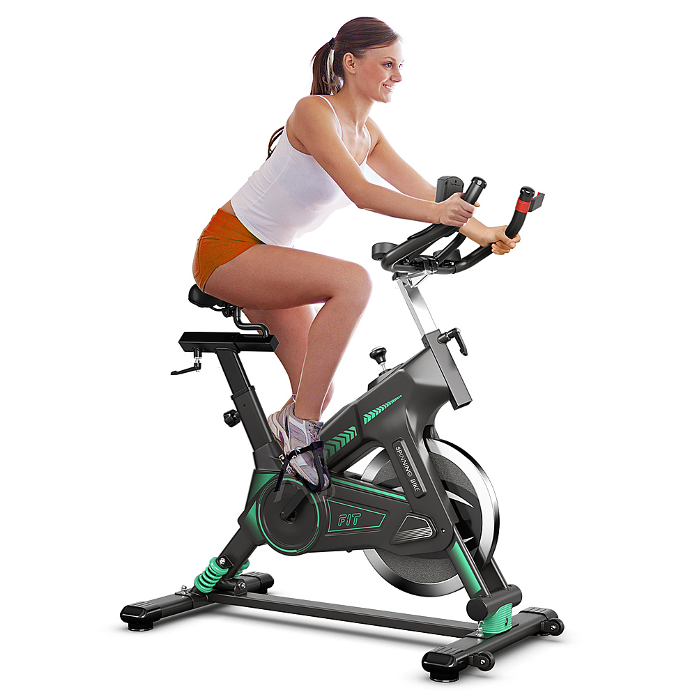2026 Costway – Stationary Exercise Bike Cycling Bike W/33Lbs Flywheel Home Fitness Gym Cardio – Black