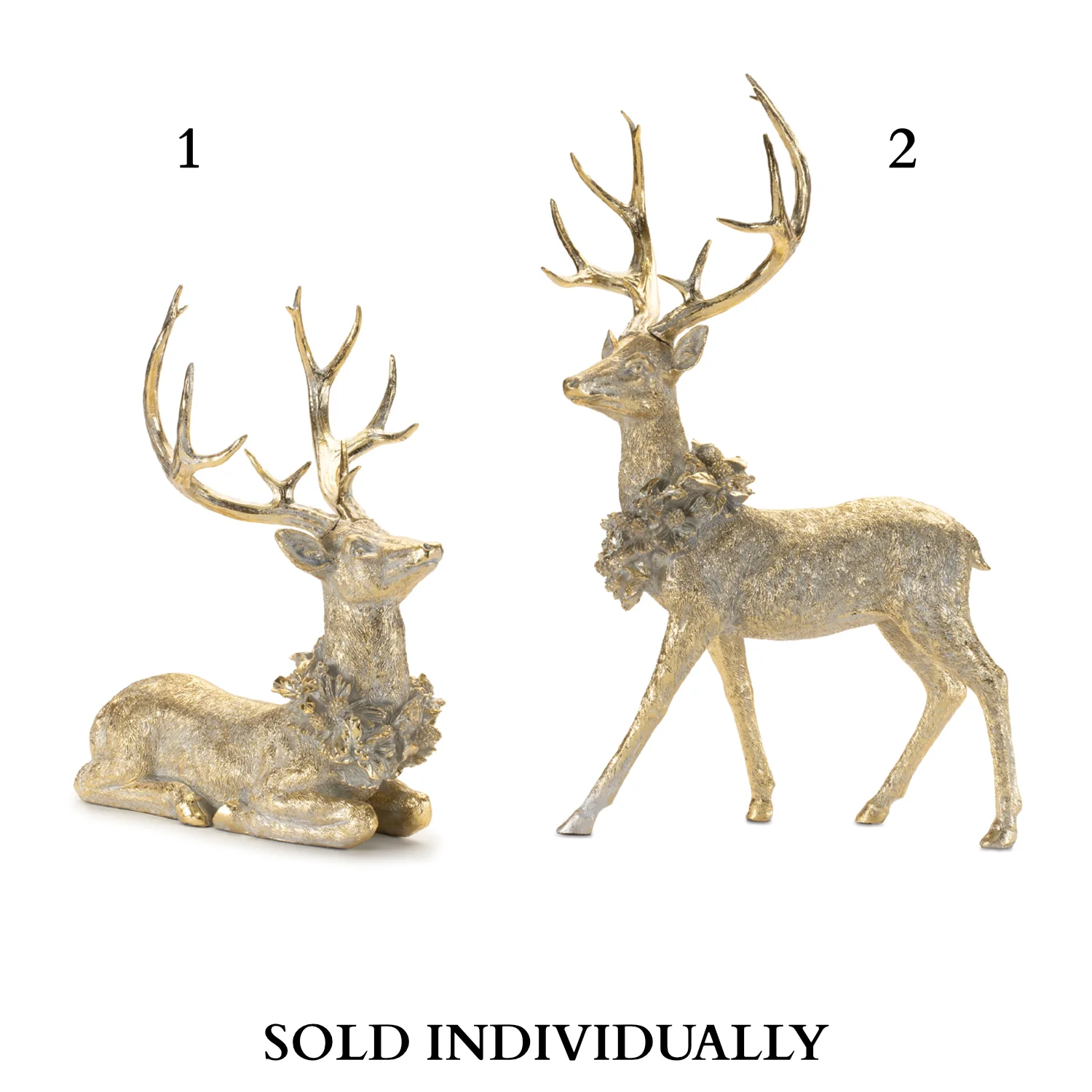 Deer w/Wreath 16