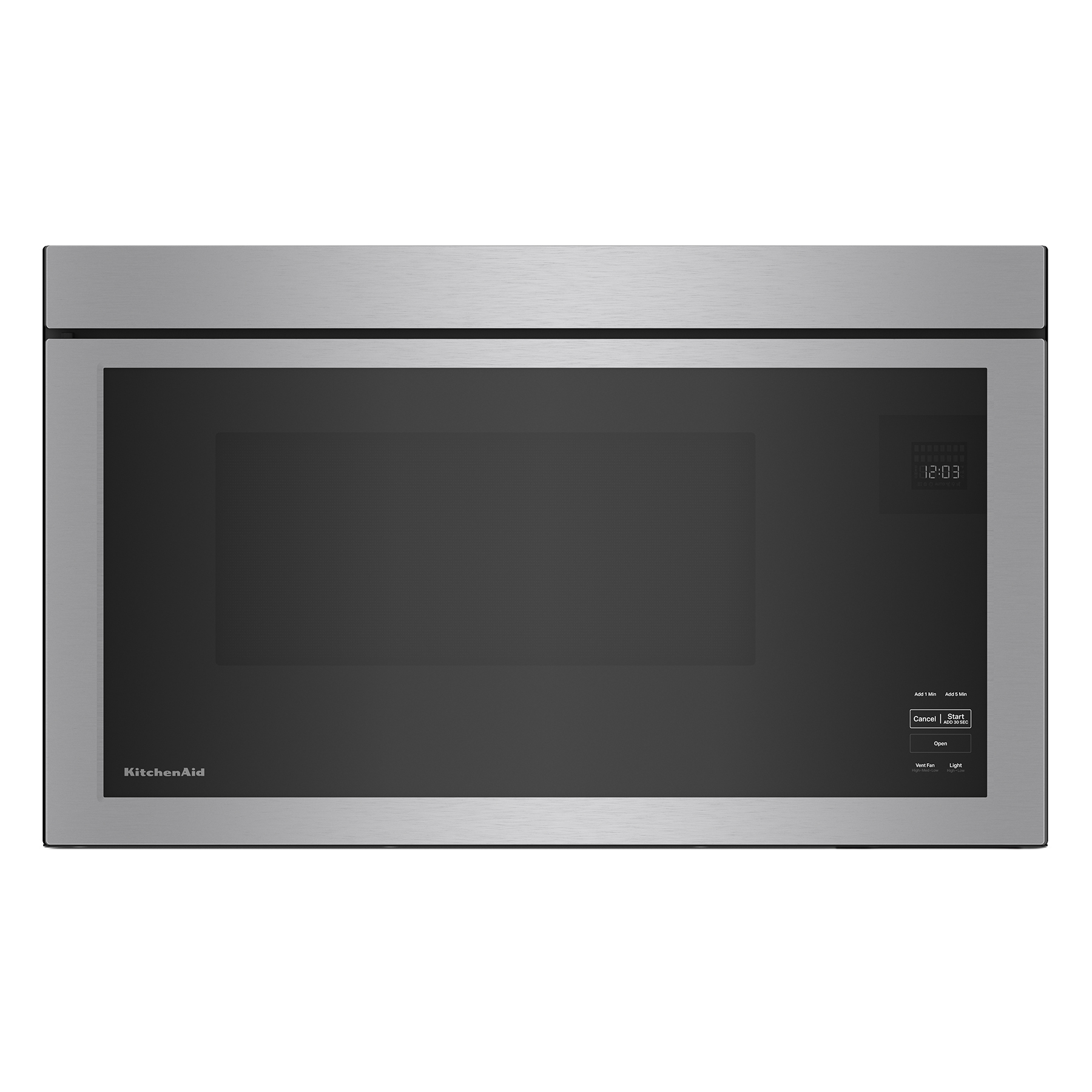 2026 KitchenAid – 1.1 Cu. Ft. Over-the-Range Microwave with Flush Built-in Design and PrintShield Finish – Stainless Steel
