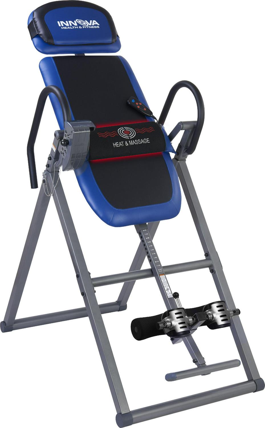 2026 Innova ITM4850 Advanced Heat and Massage Therapeutic Inversion Table, 300 lb Max Weight Capacity