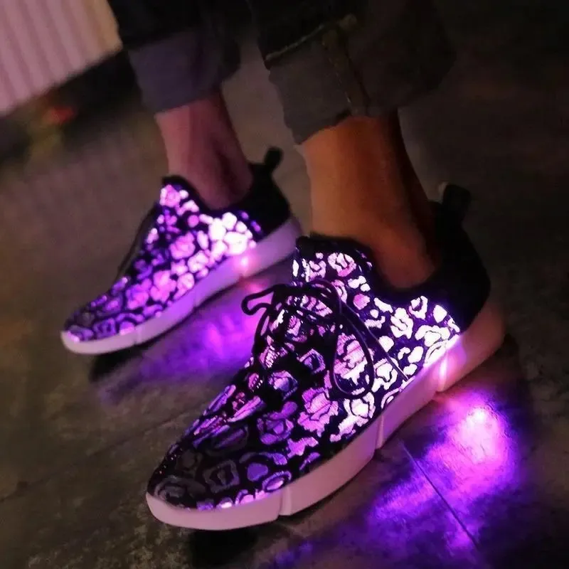 Led Light Shoes For Boys Men And Women Glowing Sneakers