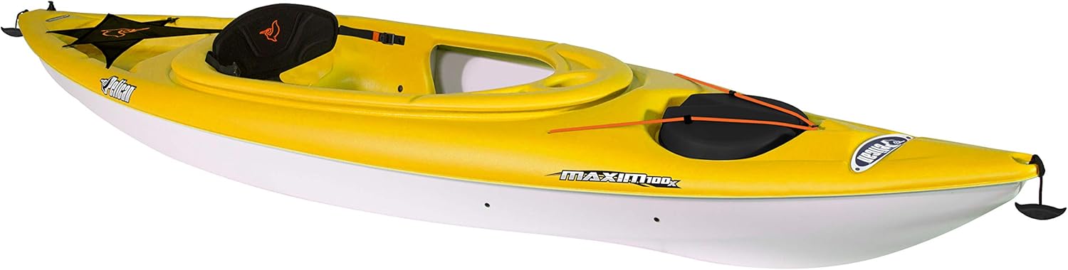 2026 Pelican – Maxim 100X Recreational Kayak – Sit-in – Lightweight one Person Kayak – 10ft
