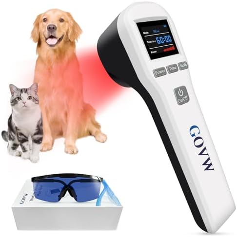 2026 Cold Laser Therapy Device for Dogs  Infrared Light Therapy Wand  2x940nm+2x850nm+16x650nm  Red Light Therapy for Hip & Joint Care Arthritis Pain Relief  Low Level Laser Therapy for Wound Healing