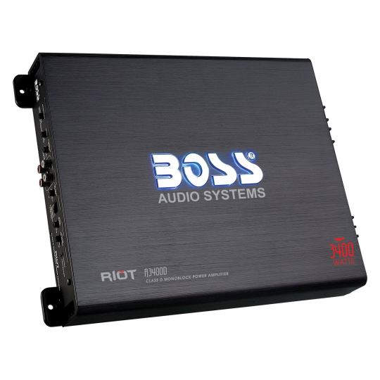 2026 Boss Audio R3400d Riot Class D Monoblock Amplifier 3400w Max