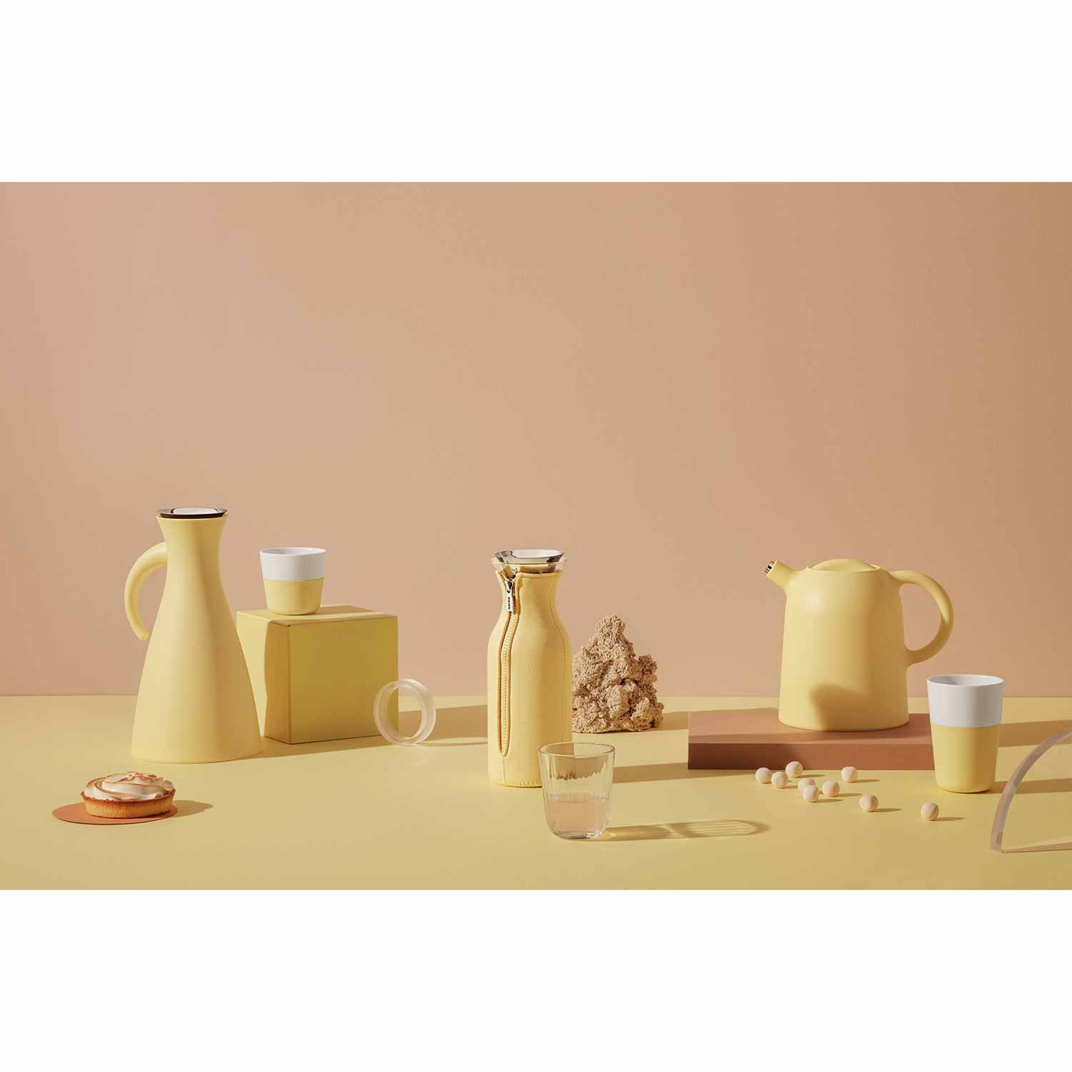 Eva Solo Cafe Latte Mug 36 CL 2-Pack - Coffee Cups Porcelain Lemon - 501104