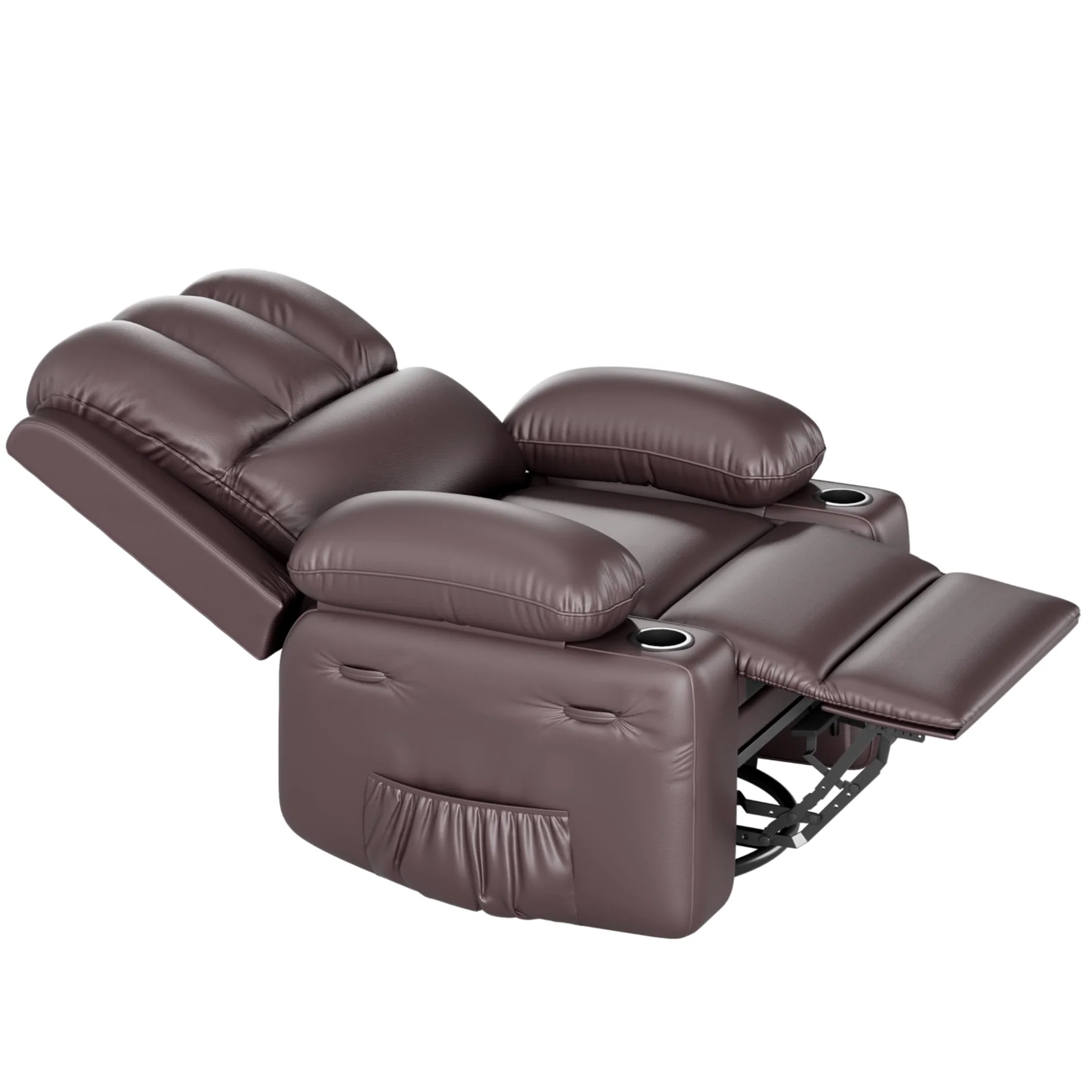 Garvee Leather Recliner Chair, Extra Wide 26.8