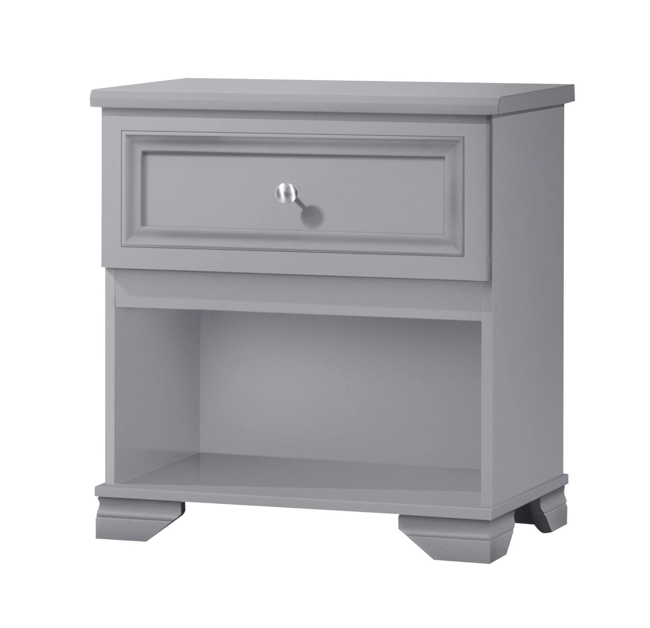 Belle Isle Furniture South Lake Nightstand - Gray