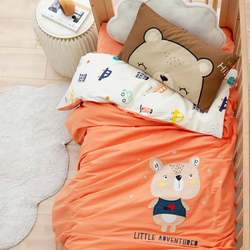 Little Bear Baby Cotton Applique Embroidery Kit