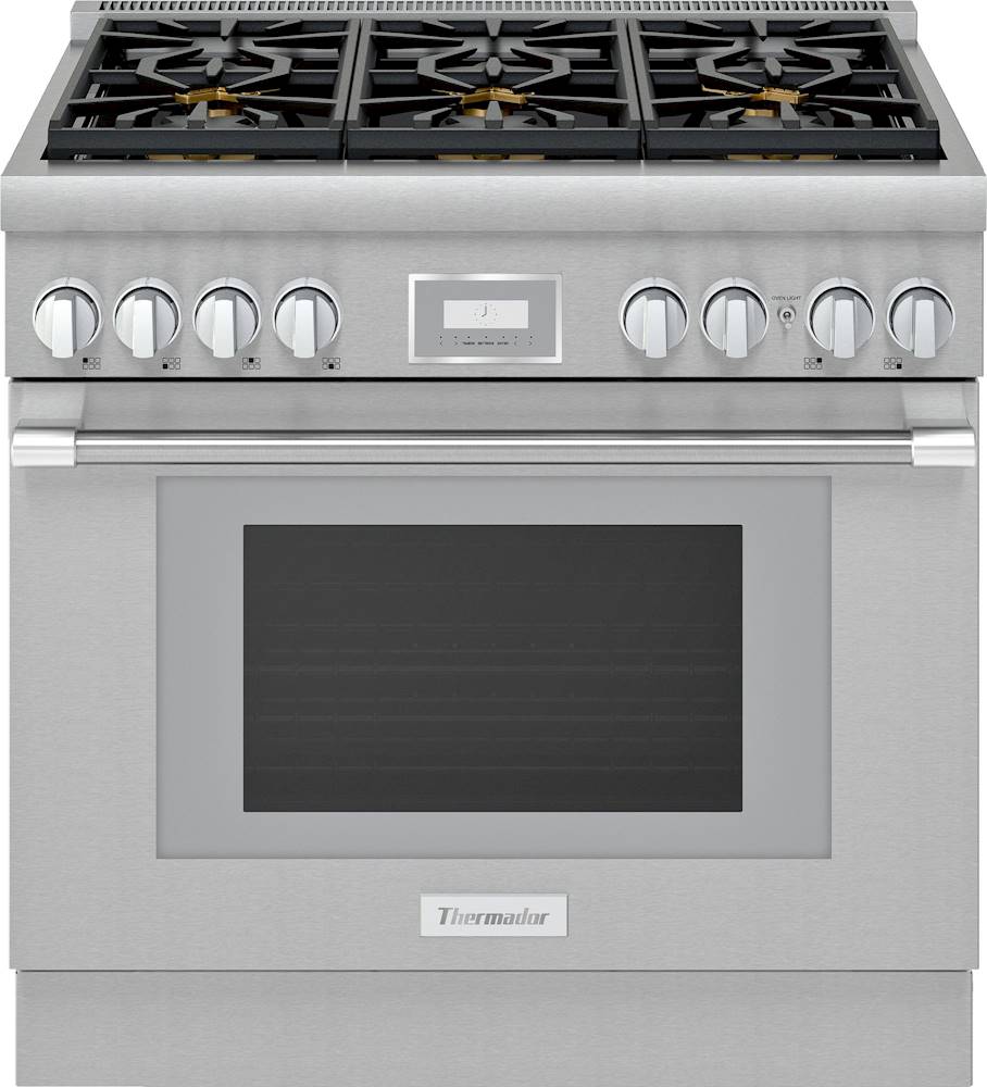 2026 Thermador – ProHarmony 5.0 Cu. Ft. Freestanding Gas Convection Range with ExtraLow Select Burners – Stainless Steel