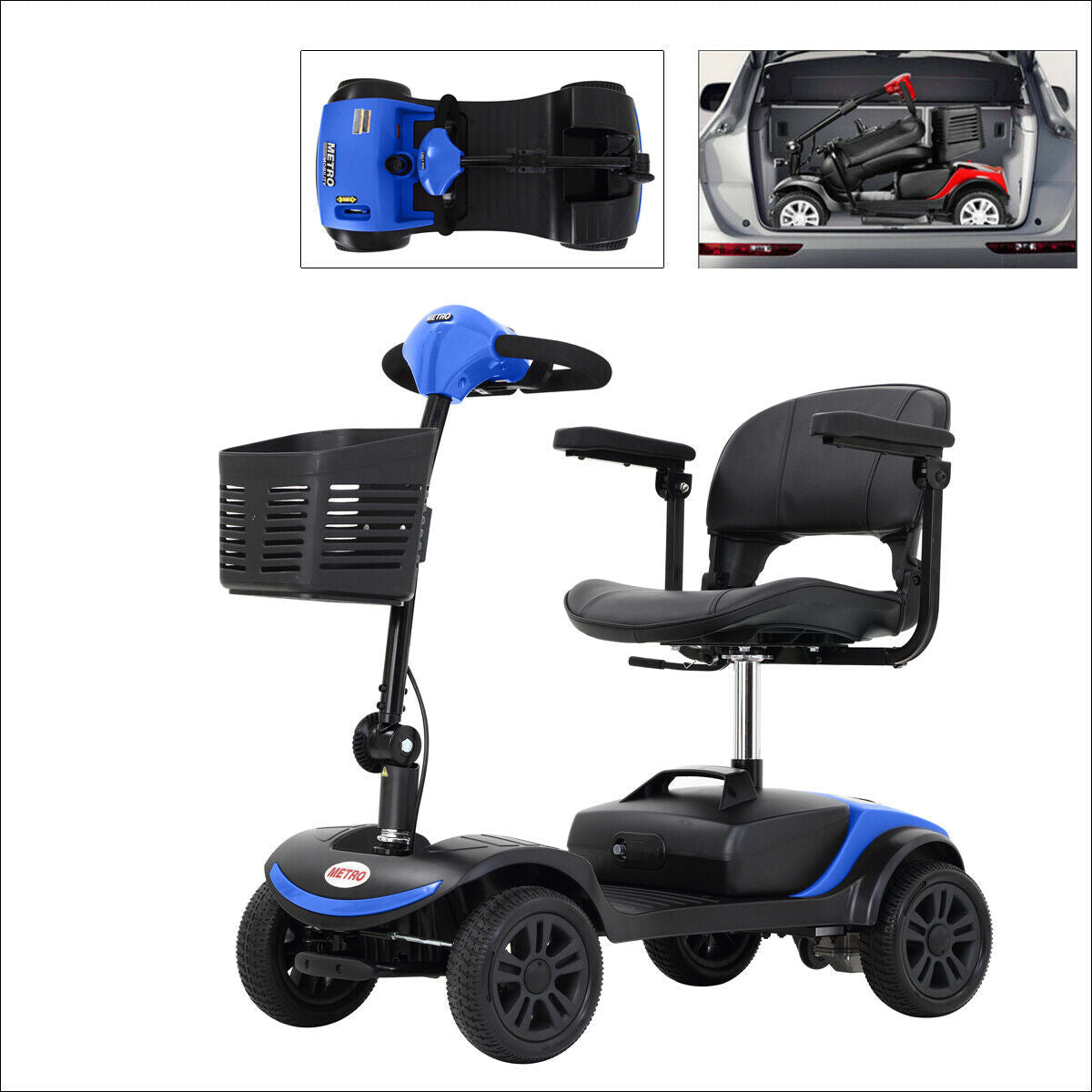2026 4 Wheel Mobility Scooter - Electric Wheelchair