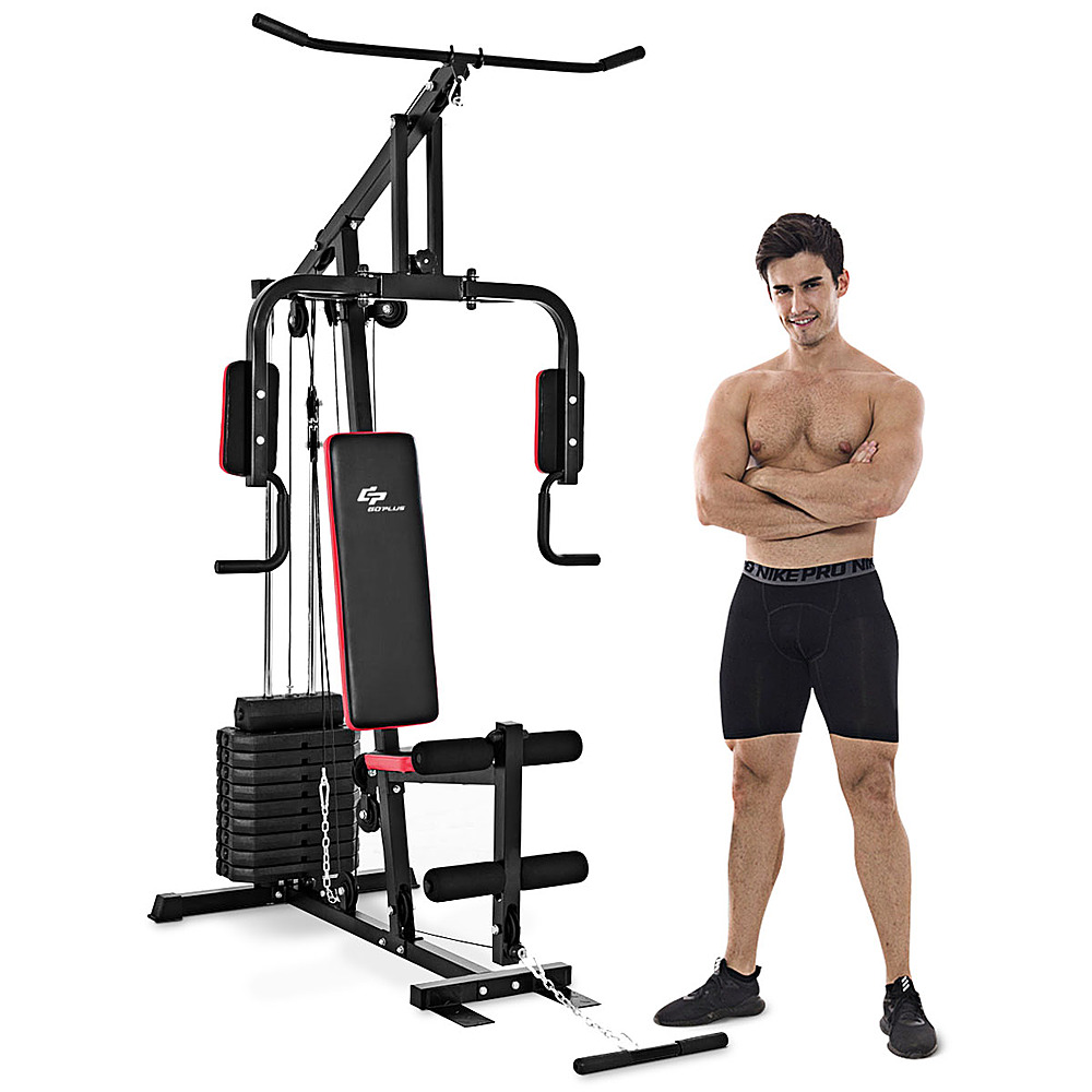 2026 Costway – Multifunction Cross Trainer Workout Machine Strength Training Fitness Exercise – Black