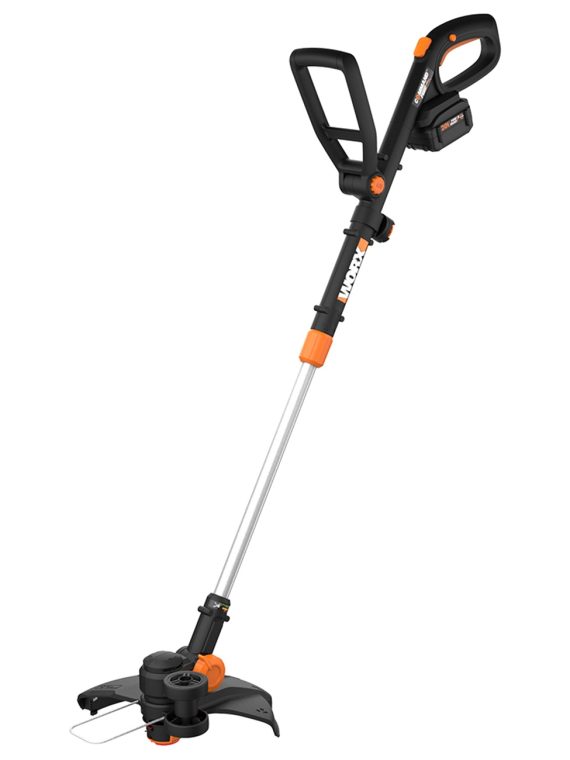 2026 WORX – 20V 12′′ Brushless Cordless String Trimmer (1 x 4.0Ah and 1 x Charger) – Black
