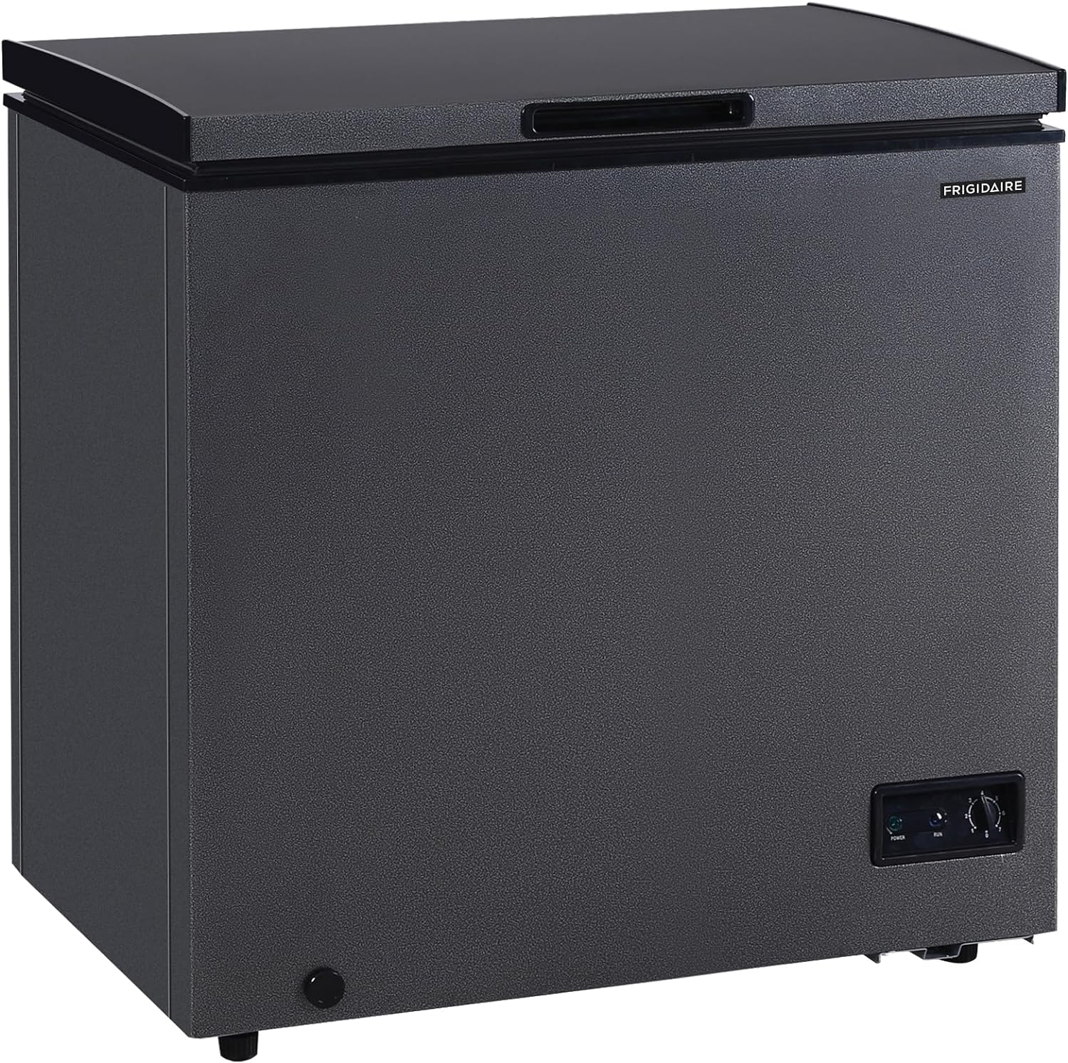 2026 Frigidaire EFRF70136COM Chest Deep Freezer  7 Cu. Ft. Capacity  Granita Rugged Design-Adjustable Thermostat-Removable Vinyl Coated Wire Basket-Easy Defrost Drain
