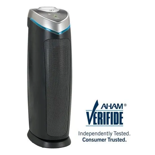 Germ Guardian True HEPA Filter Air Purifier for Home, Office, Bedrooms, Filters Allergies, Pollen, Smoke, Dust, Pet Dander, UV-C Sanitizer Eliminates Germs, Mold, Odors, Quiet 22 inch 3-in-1 AC4825