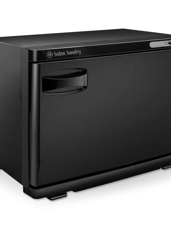 2026 Salon Sundry Professional High Capacity Hot Towel Warmer Cabinet – Facial Spa and Salon Equipment – Black