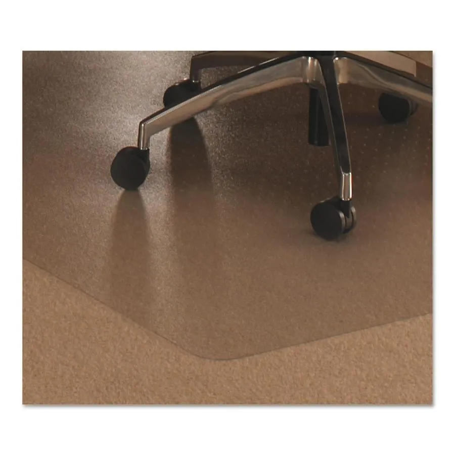 Floortex Cleartex Ultimate Polycarbonate Chair Mat For Low/Medium Pile Carpet, 35 x 47