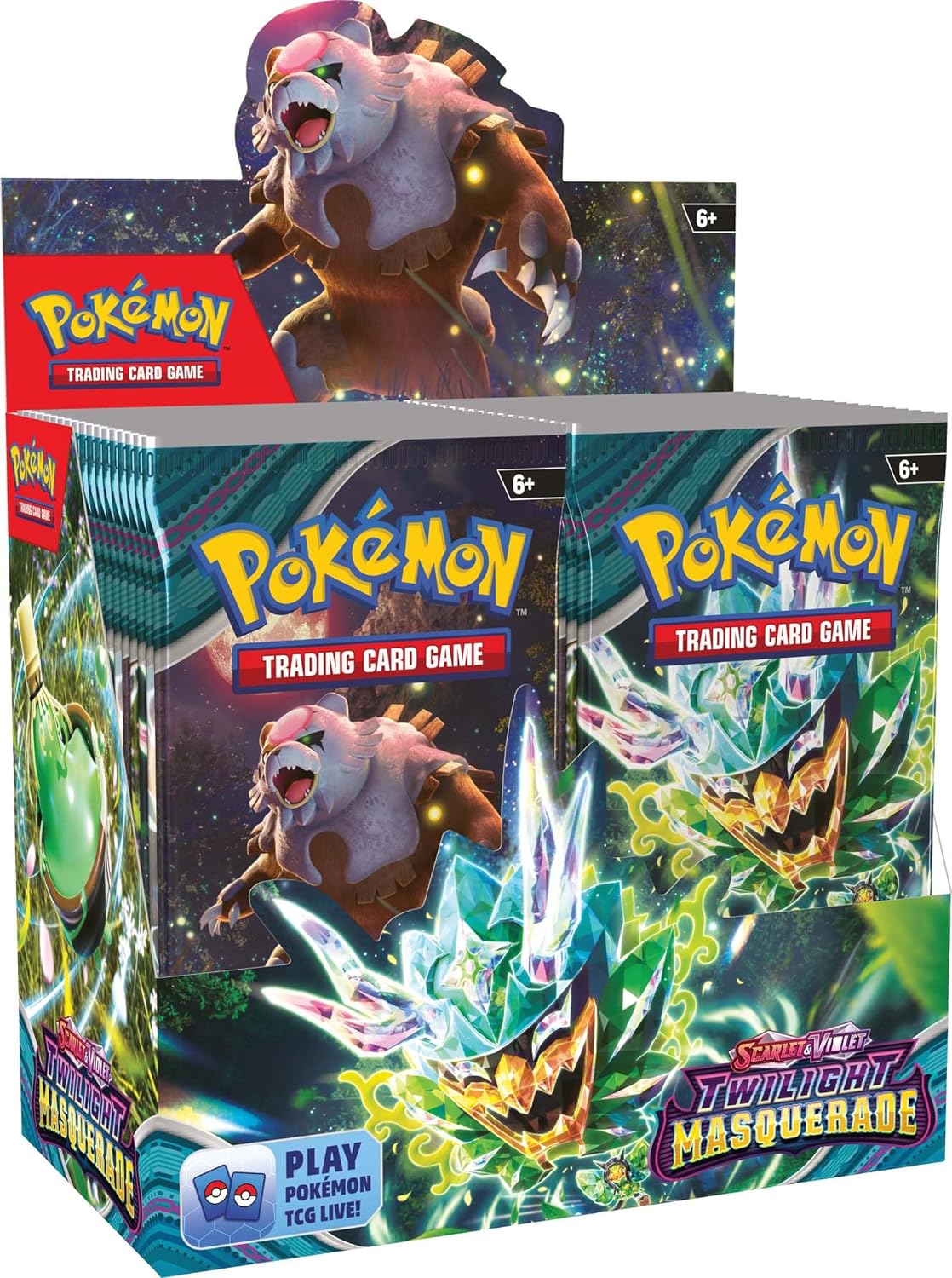 2026 POKEMON TCG: SCARLET and VIOLET TWILIGHT MASQUERADE BOOSTER BOX