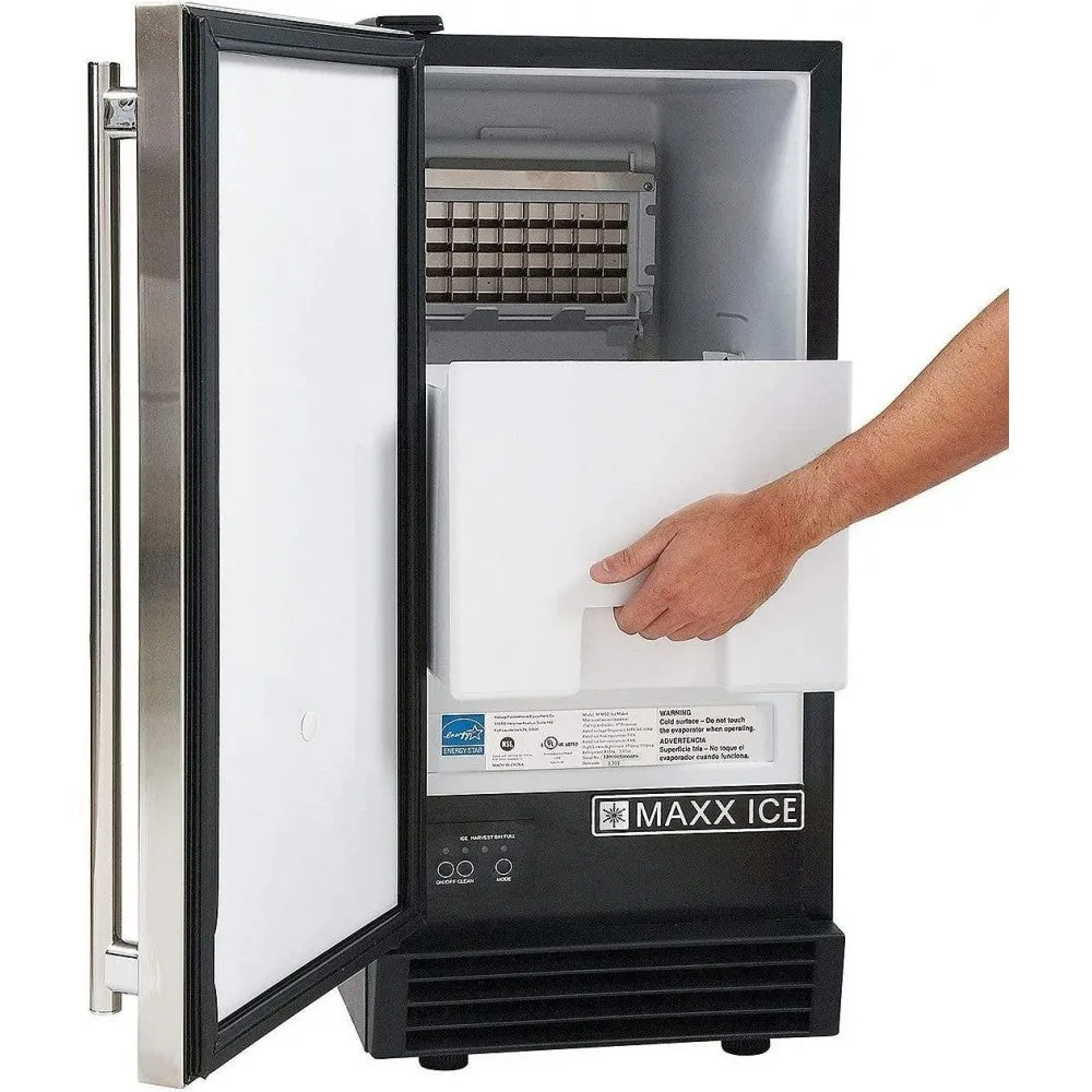 Maxx Ice MIM50 Self Contained Ice Maker, 50-Pound
