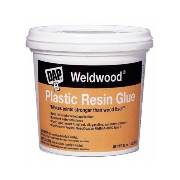 Dap Powdered, ureaformaldehyde Wood Glue, 4.5 lb. Tub, Tan, 1 ea - 204