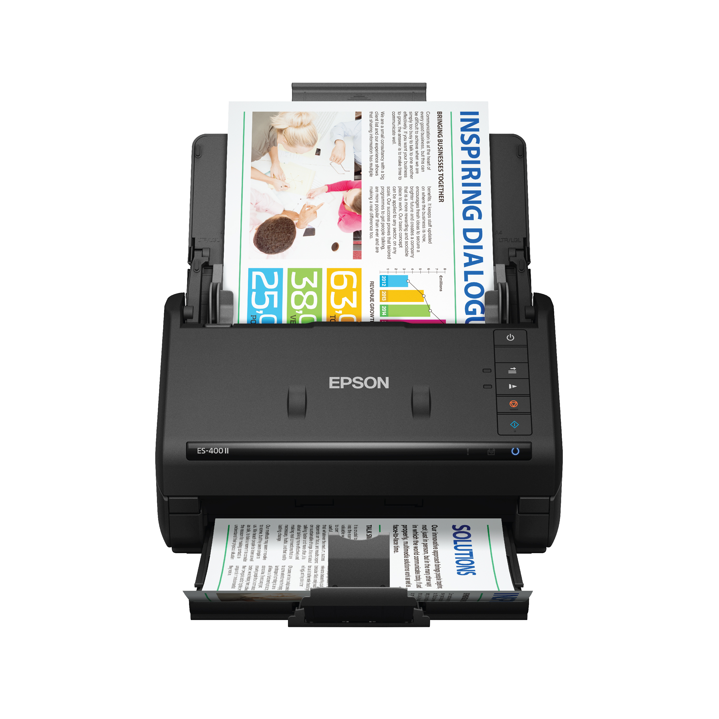 2026 Epson – WorkForce ES-400 II Duplex Desktop Document Scanner – Black