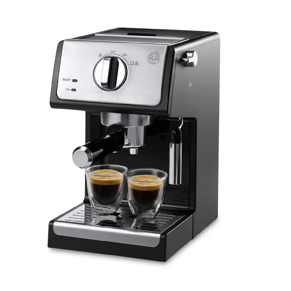 Manual Pump Espresso & Cappuccino Machine ECP3220 Black