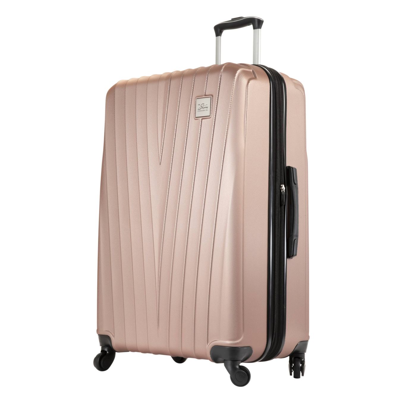The Skyway Luggage Co. Epic Hardside Collection Luggage, Rose Gold, Large Check-In