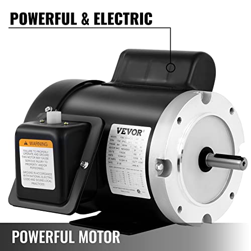 2026 Vevor Electric AC Motor  1725rpm 3/4HP Single Phase 56 Frame Air Compressor Motor Reversible 5/8′′ Shaft Diameter Electric Motor for Air Compressor General Equipment  115/230VAC – Amazon.com