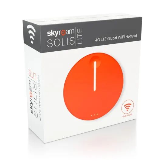2026 Skyroam Solis Lite Mobile Wifi Hotspot - Orange