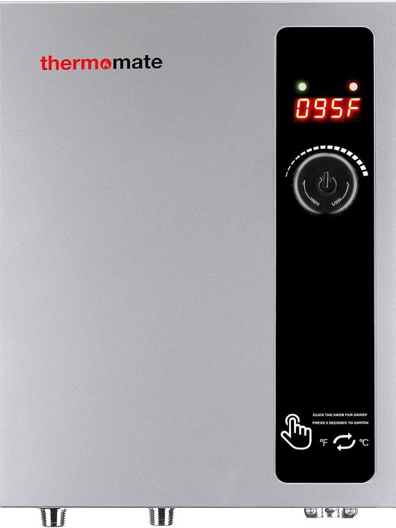 2026 thermomate Electric Tankless Water Heater, 11kW at 240 Volt, On Demand Instant Hot Water Heater