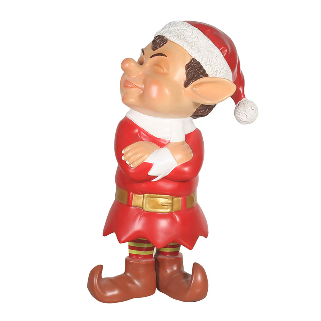 Grumpy Santa Elf