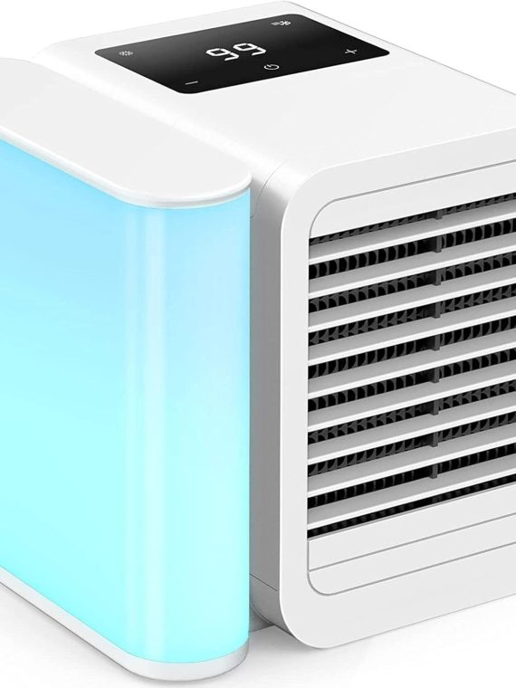 2026 Portable Air Conditioner Cooling Fan: Evaporative Air Cooler with ?? ???????????? – USB Personal Air Cooler Desktop Mini Ac Unit with ???????????? ?????????? ???????? for Small Bedroom Office Home