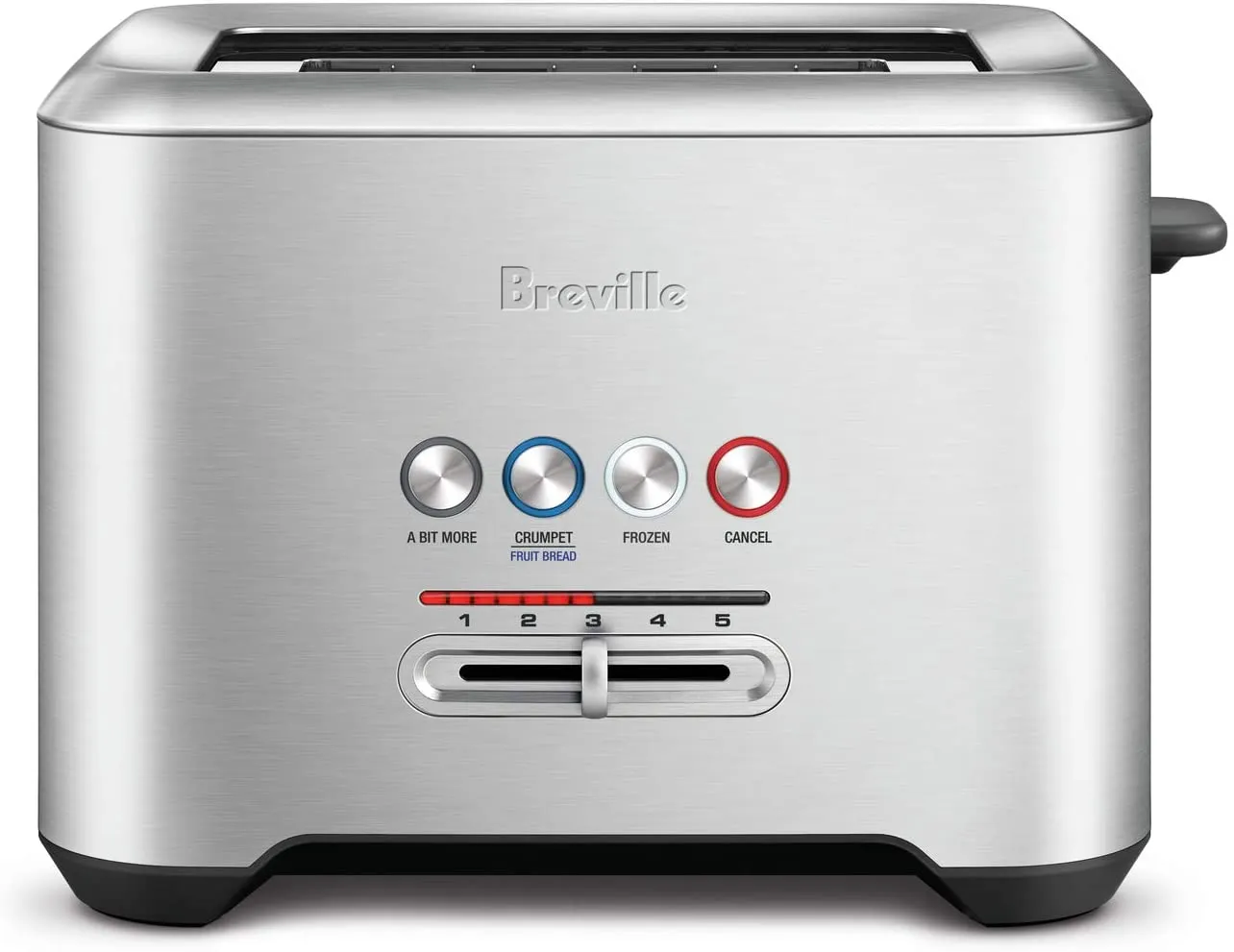 Breville Bit More 4-Slice Toaster, Brushed Stainless Steel
