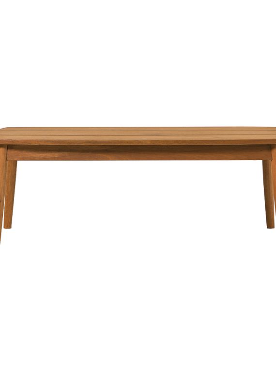 2026 Walker Edison – Modern Solid Wood Spindle-Style Outdoor Coffee Table – Brown