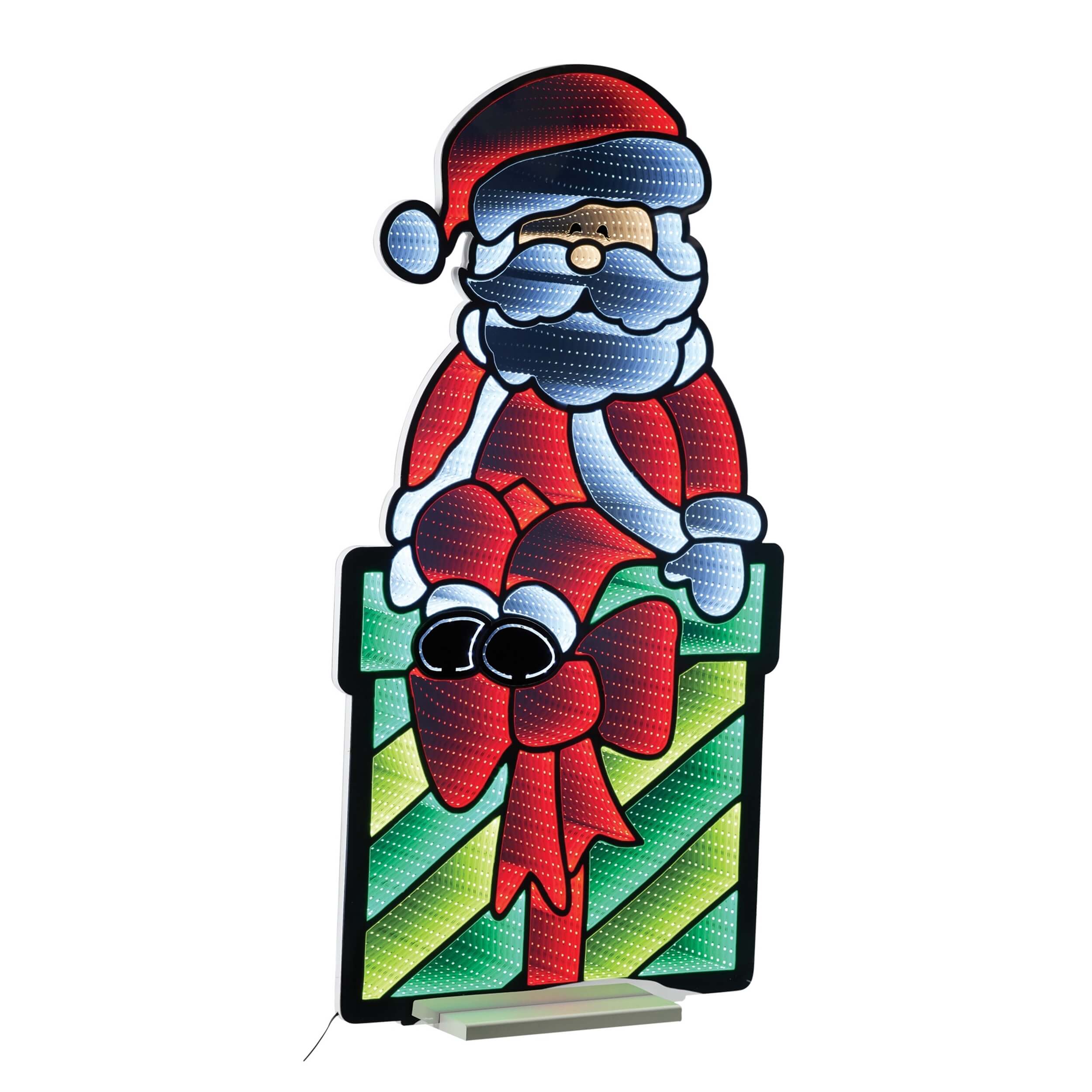 Santa on Package Infinity Light 47
