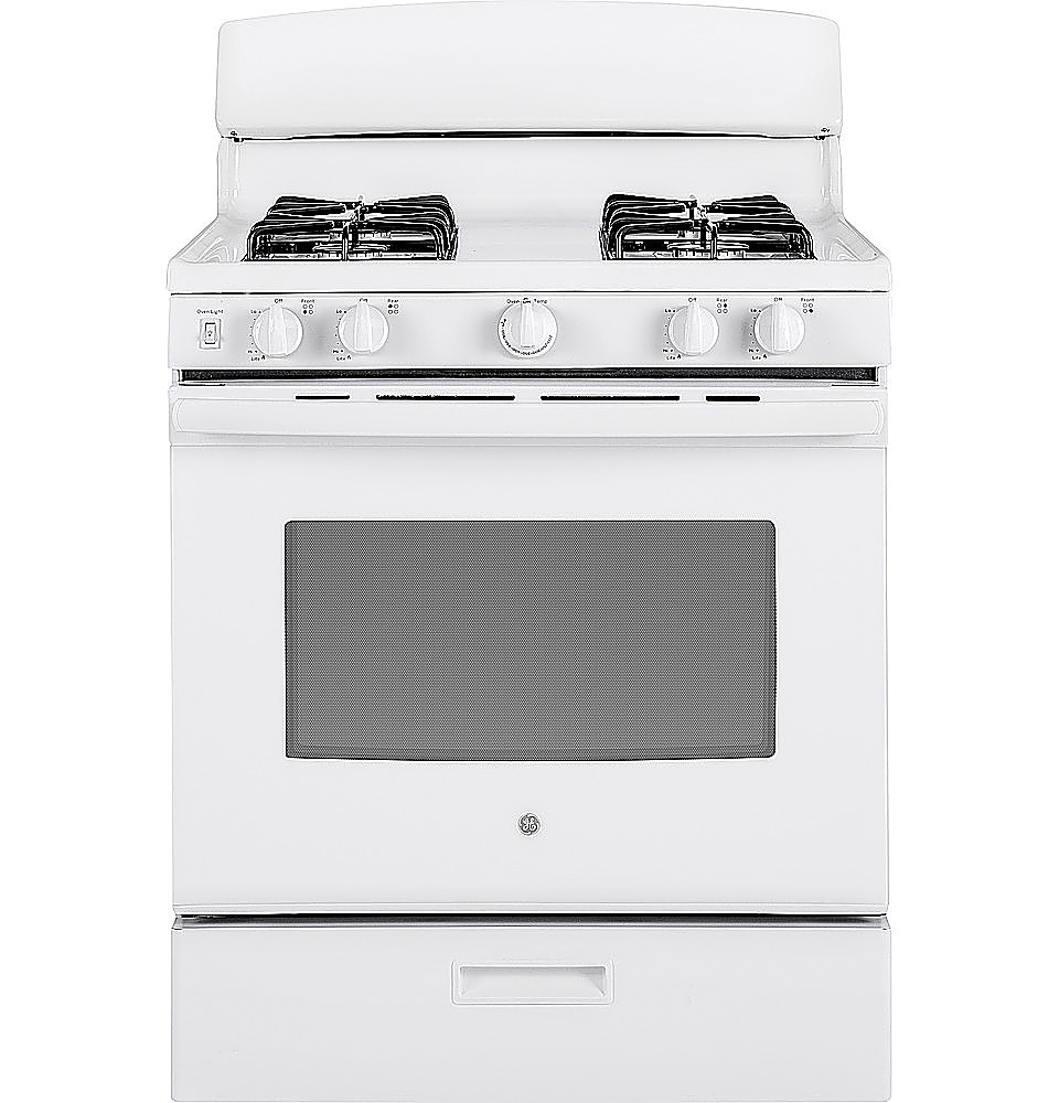 2026 GE – 4.8 Cu. Ft. Freestanding Gas Range – White