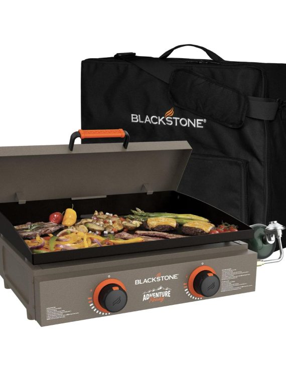 2026 Blackstone Adventure Ready 22 Propane Griddle Gift Set in Outback Tan