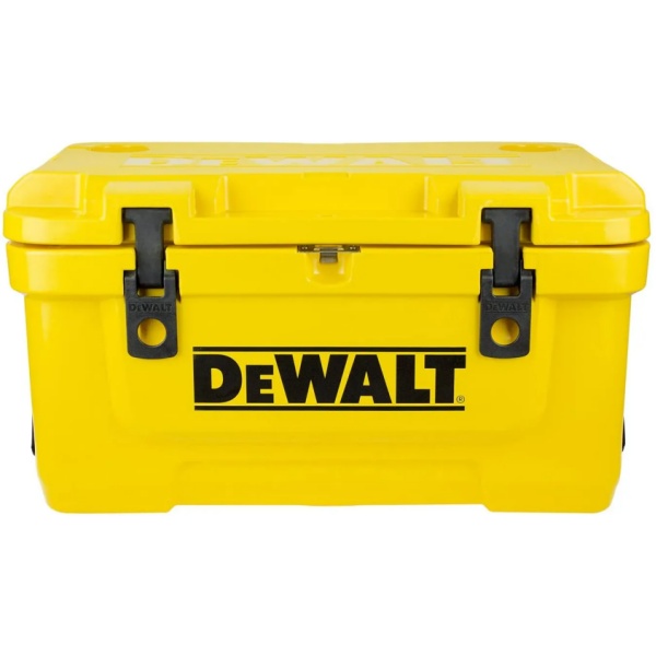 DEWALT 45 Qt Roto Molded Cooler, Heavy Duty Ice Chest for Camping, Sports & Outdoor Activities